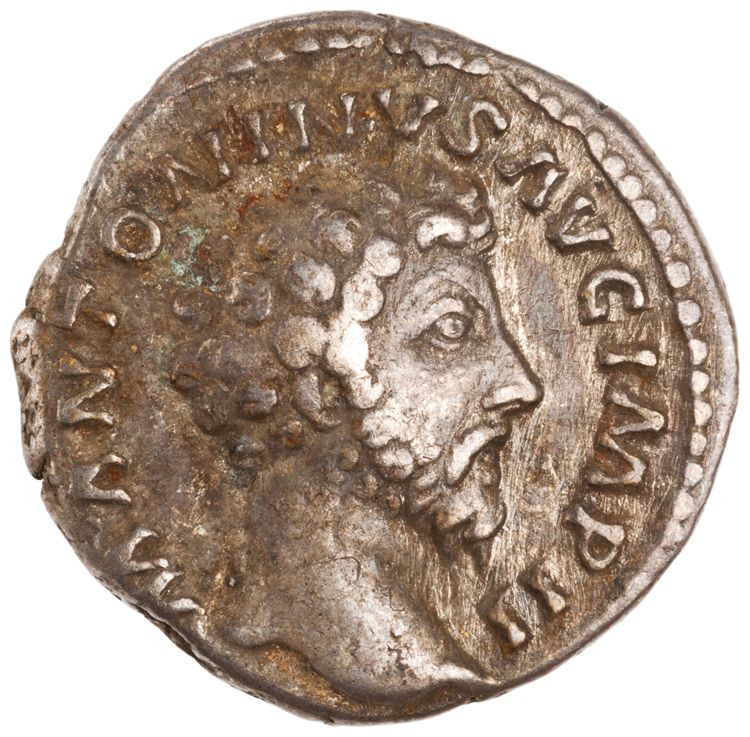 obverse RIC III Marcus Aurelius 106