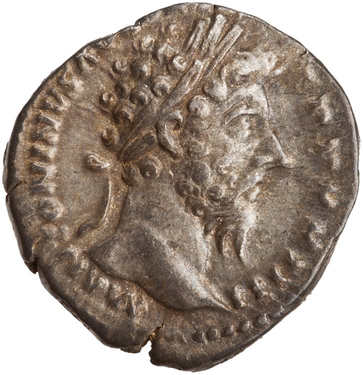 RIC III Marcus Aurelius 221, аверс, American Numismatic Society (ans)