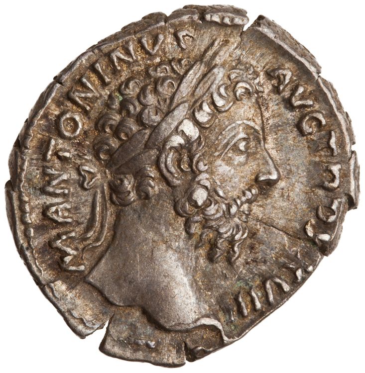 RIC III Marcus Aurelius 282, аверс, American Numismatic Society (ans)