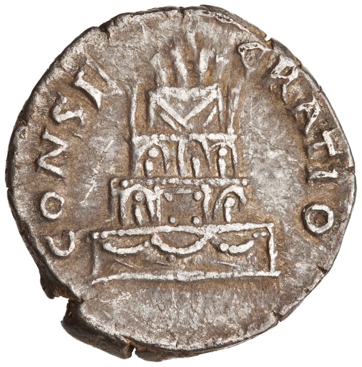RIC III Commodus 275 (denarius), реверс, American Numismatic Society (ans)