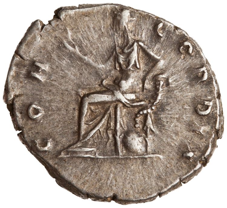 RIC III Antoninus Pius 502Aa, реверс, American Numismatic Society (ans)