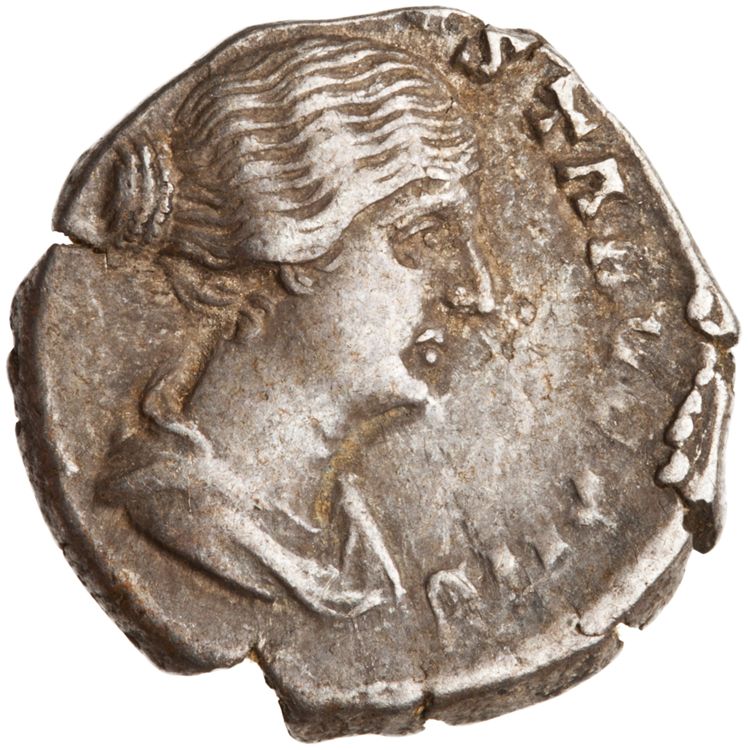 RIC III Antoninus Pius 508A, аверс, American Numismatic Society (ans)