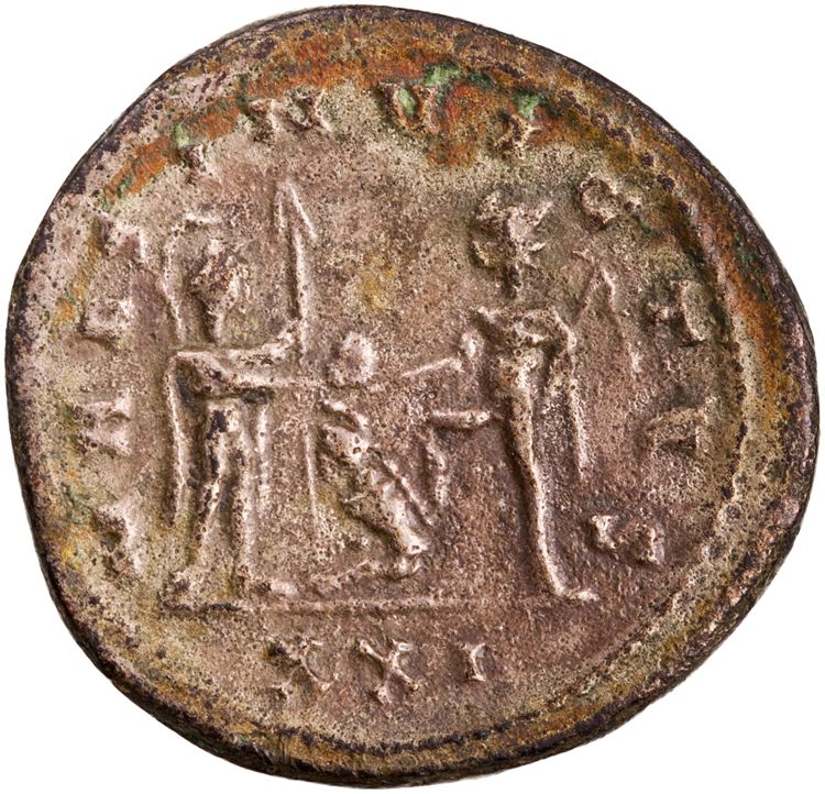 реверс RIC V Aurelian 358