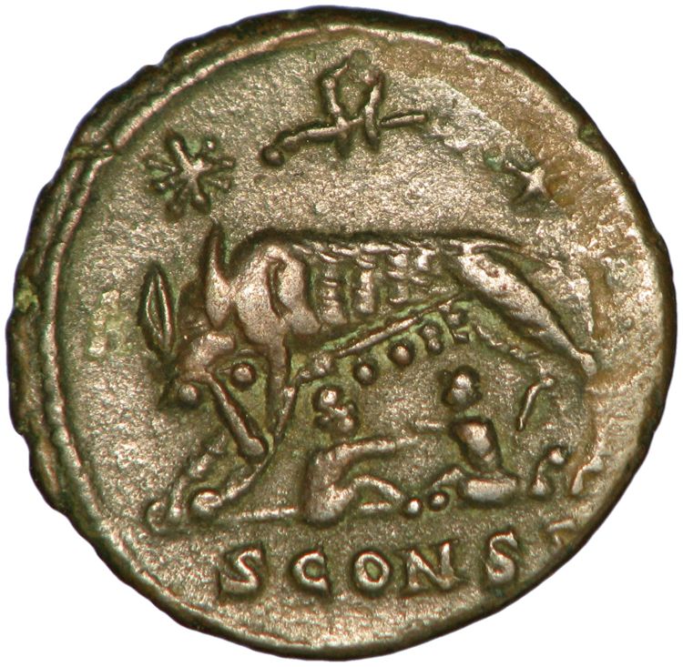 RIC VII Arelate 373, реверс, American Numismatic Society (ans)