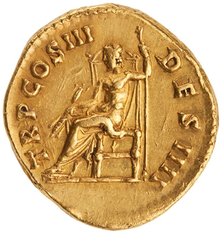 RIC III Antoninus Pius 120, реверс, American Numismatic Society (ans)