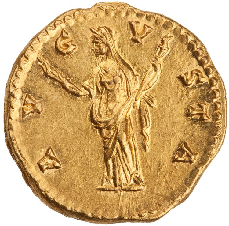 RIC III Antoninus Pius 357B, реверс, American Numismatic Society (ans)