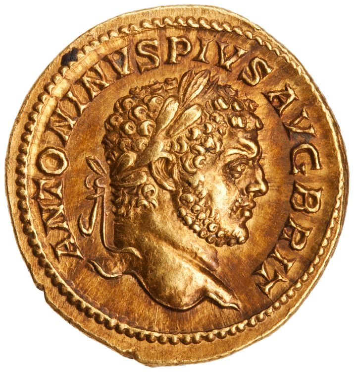 RIC IV Caracalla 229A, аверс, American Numismatic Society (ans)