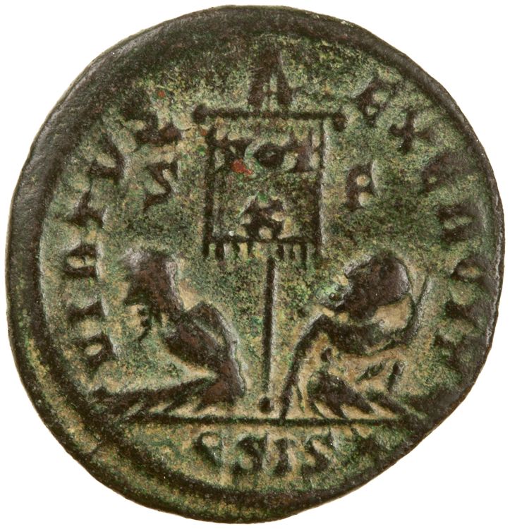 RIC VII Siscia 113, реверс, American Numismatic Society (ans)