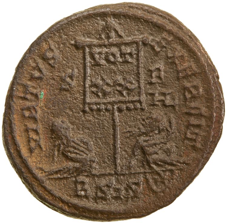 RIC VII Siscia 129, реверс, American Numismatic Society (ans)