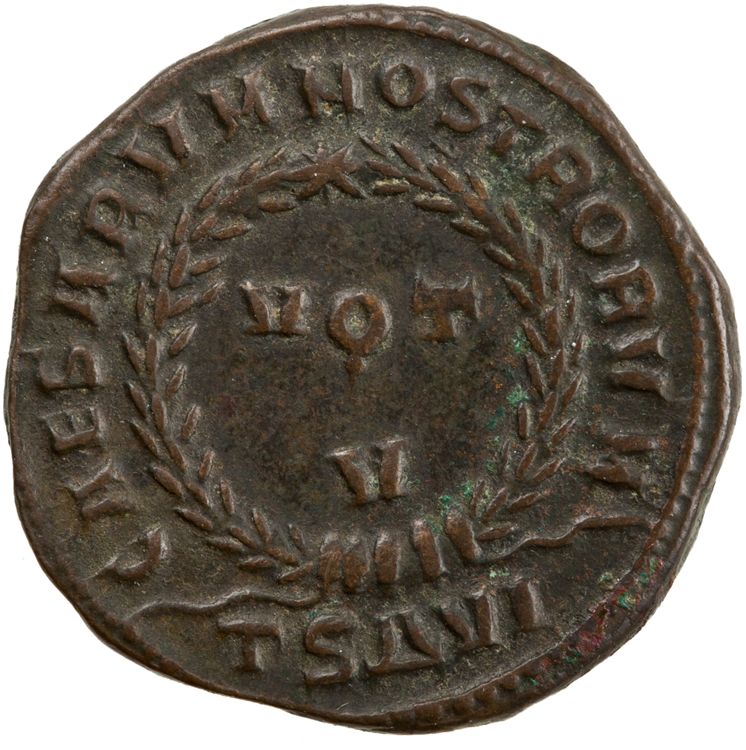 RIC VII Thessalonica 118, реверс, American Numismatic Society (ans)
