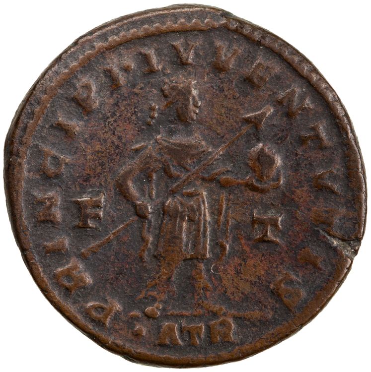 RIC VII Treveri 171, reverse, American Numismatic Society (ans)
