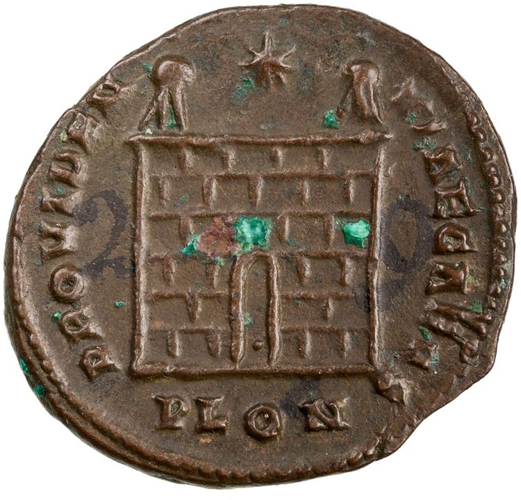 RIC VII Londinium 295, реверс, American Numismatic Society (ans)