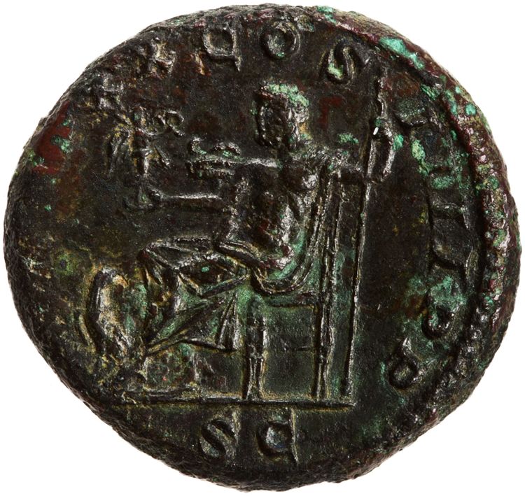 RIC IV Caracalla 568B, реверс, American Numismatic Society (ans)