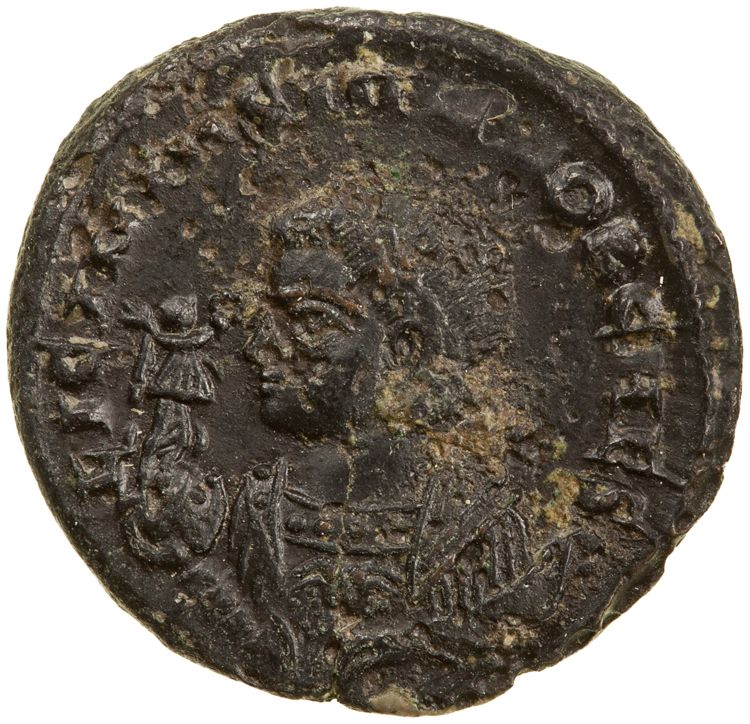 RIC VII Siscia 115, obverse, American Numismatic Society (ans)