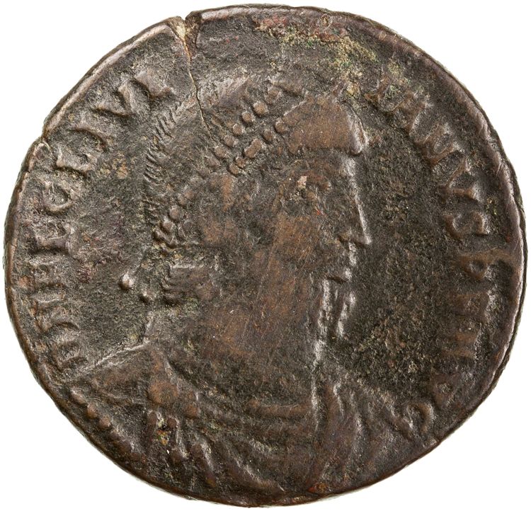 аверс RIC VIII Arelate 321