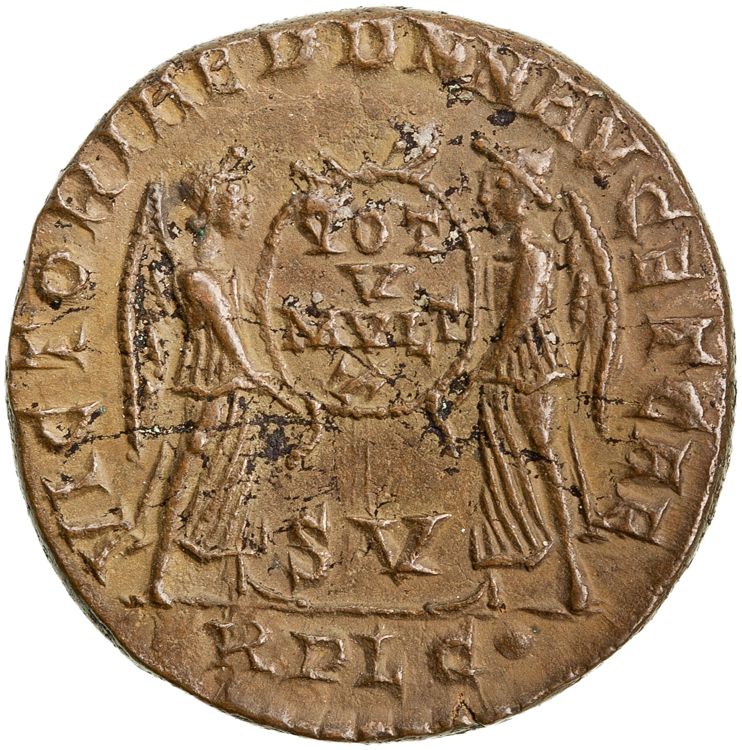 RIC VIII Lugdunum 128, реверс, American Numismatic Society (ans)