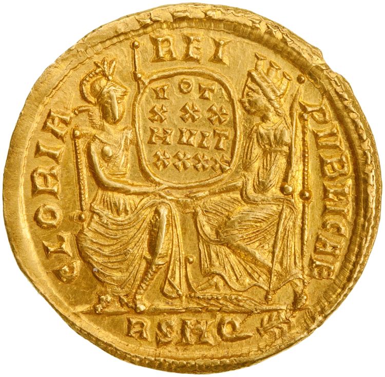 реверс RIC VIII Rome 293