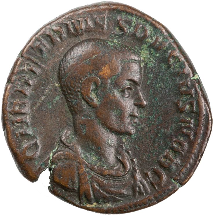 RIC IV Trajan Decius 171A, аверс, American Numismatic Society (ans)