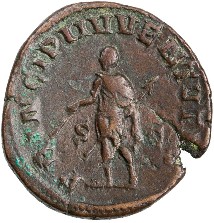 RIC IV Trajan Decius 171A, реверс, American Numismatic Society (ans)