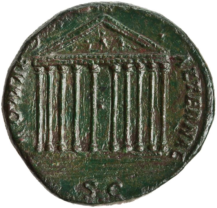 реверс RIC III Antoninus Pius 622a