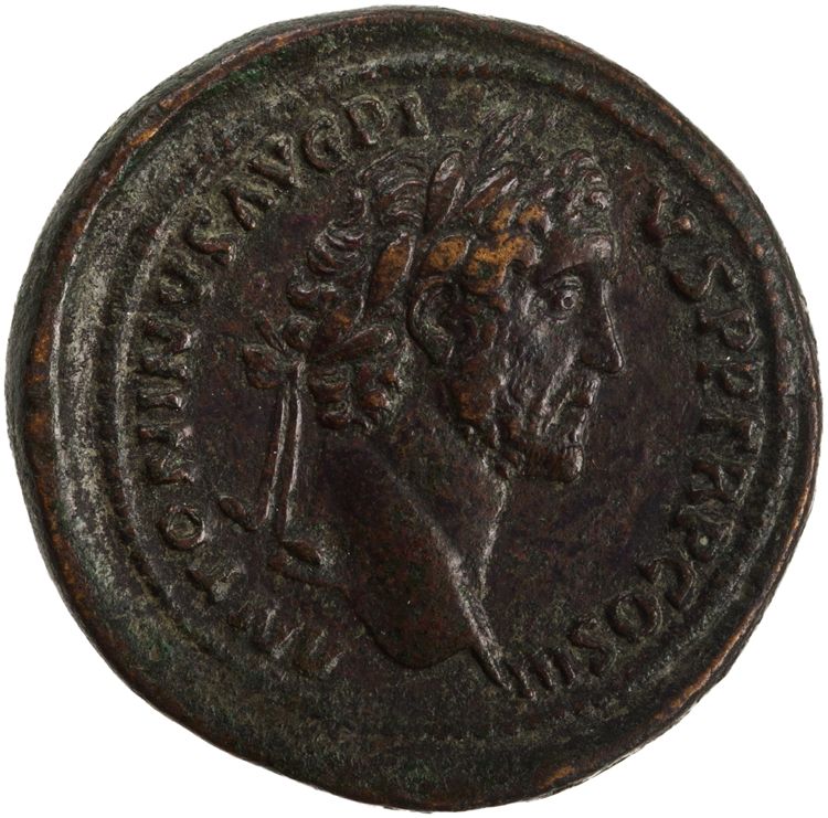 RIC III Antoninus Pius 641, аверс, American Numismatic Society (ans)