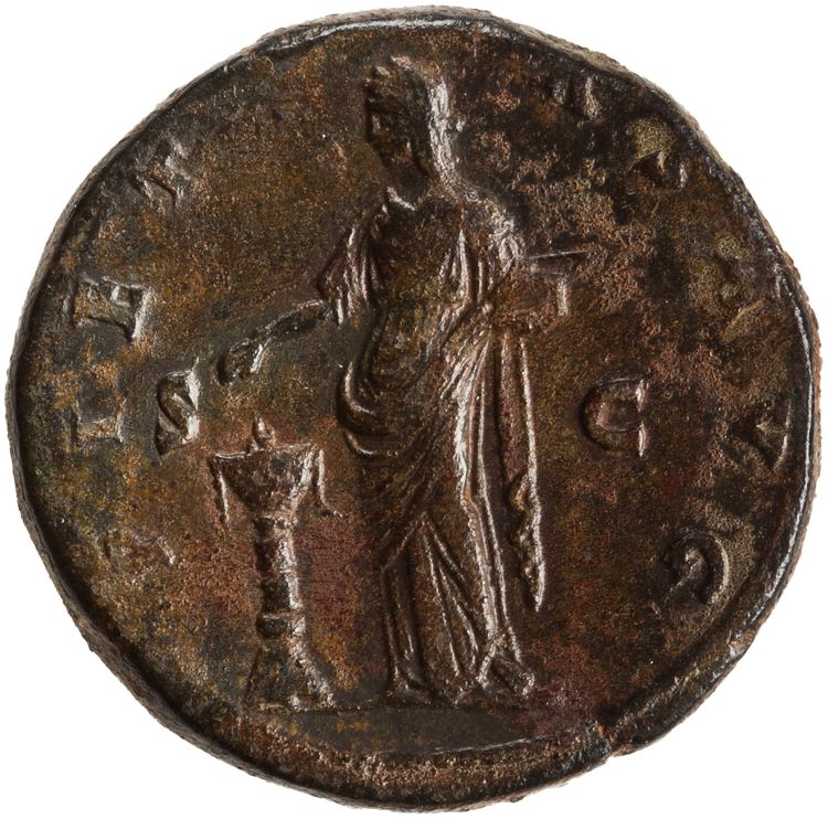 реверс RIC III Antoninus Pius 1146Ab