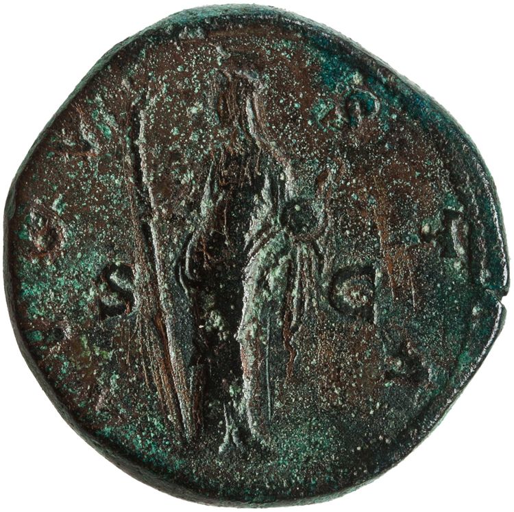 RIC III Antoninus Pius 1125, реверс, American Numismatic Society (ans)