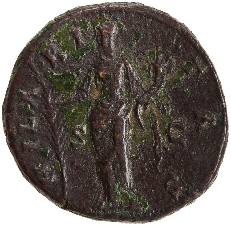 RIC III Antoninus Pius 1242A, реверс, American Numismatic Society (ans)