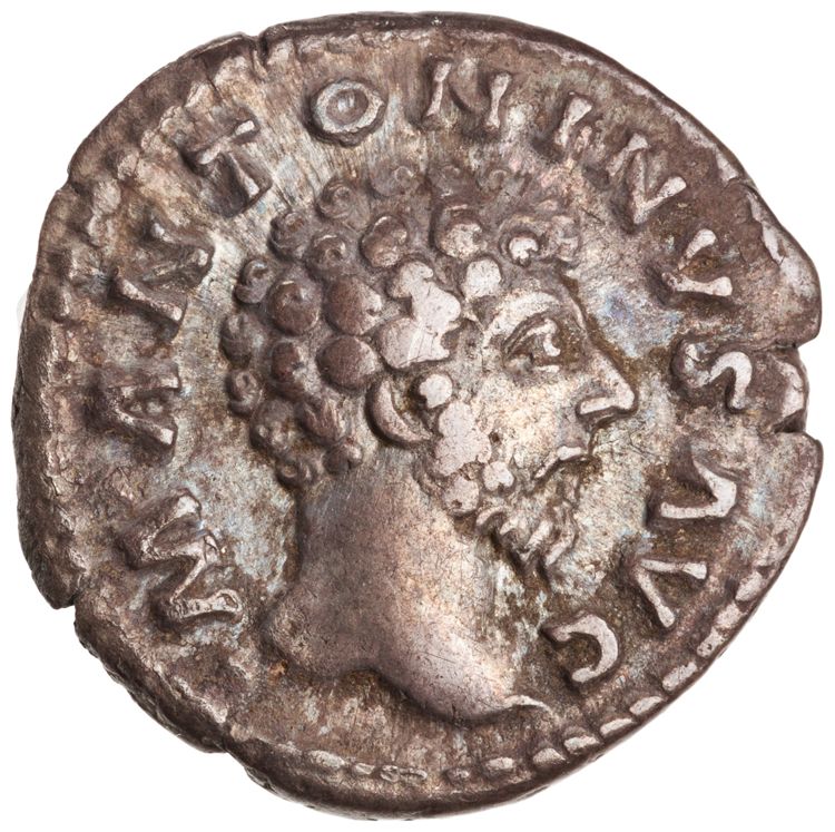 RIC III Marcus Aurelius 48, аверс, American Numismatic Society (ans)