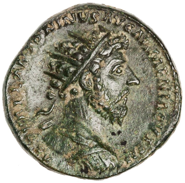 аверс RIC III Marcus Aurelius 865