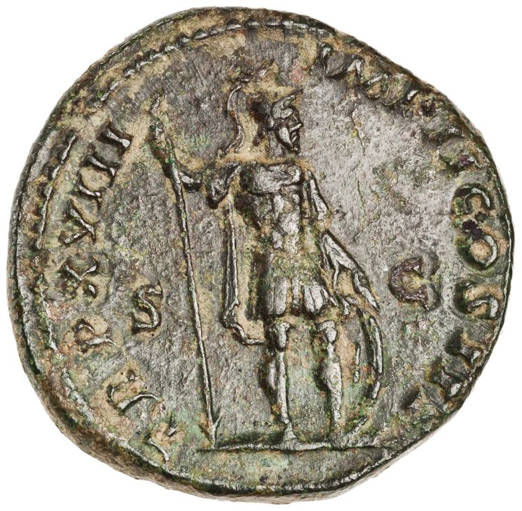 реверс RIC III Marcus Aurelius 865