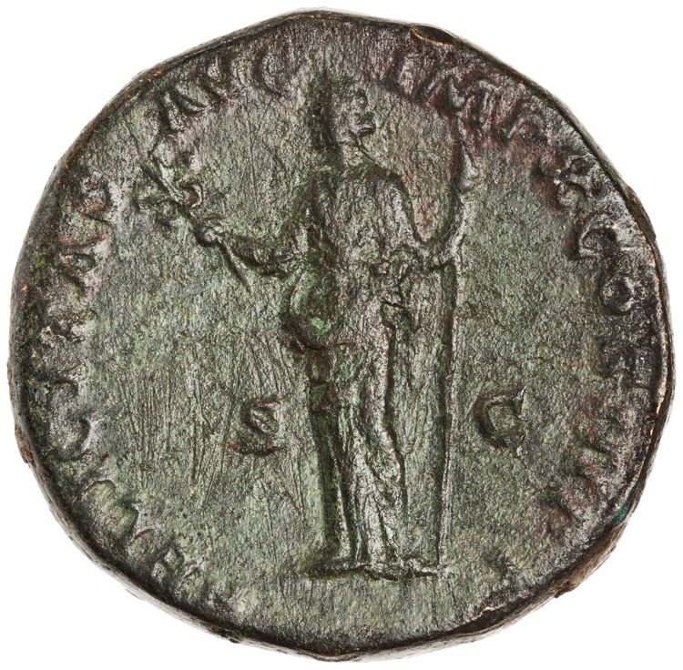 RIC III Marcus Aurelius 1240, reverse, American Numismatic Society (ans)