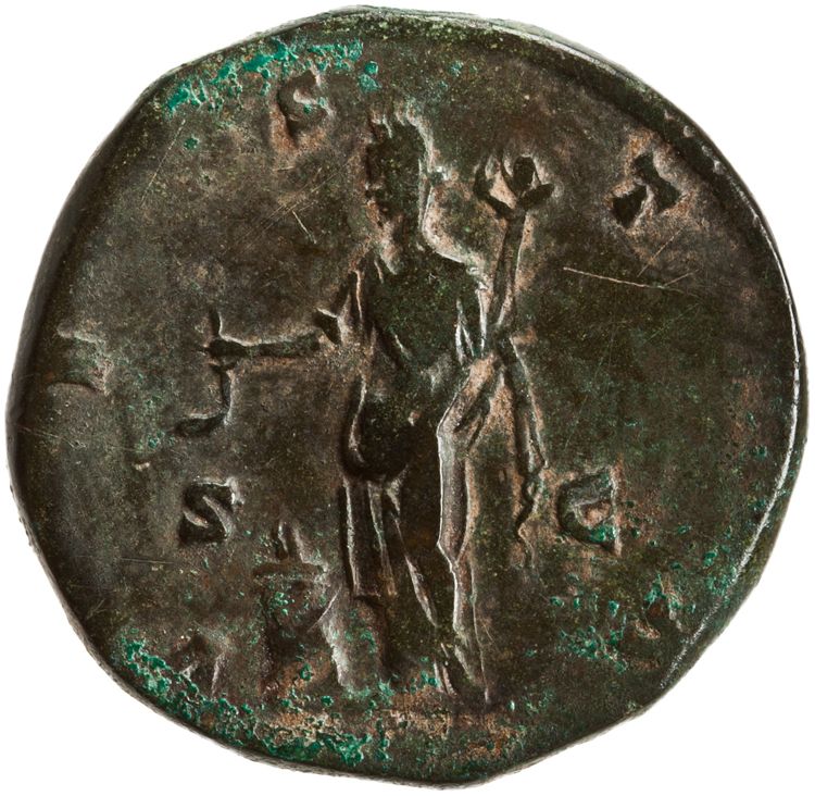 RIC III Marcus Aurelius 1779, реверс, American Numismatic Society (ans)