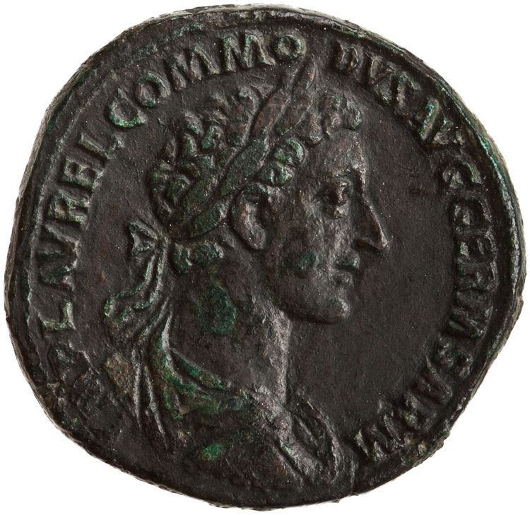 RIC III Marcus Aurelius 1570, аверс, American Numismatic Society (ans)