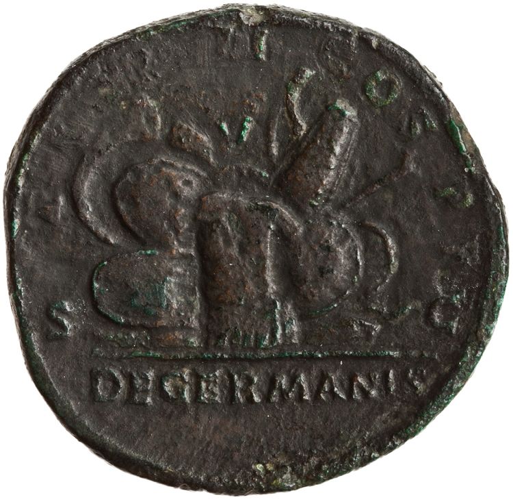 RIC III Marcus Aurelius 1570, реверс, American Numismatic Society (ans)