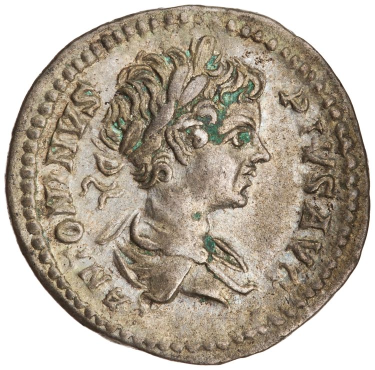RIC IV Caracalla 54B, аверс, American Numismatic Society (ans)