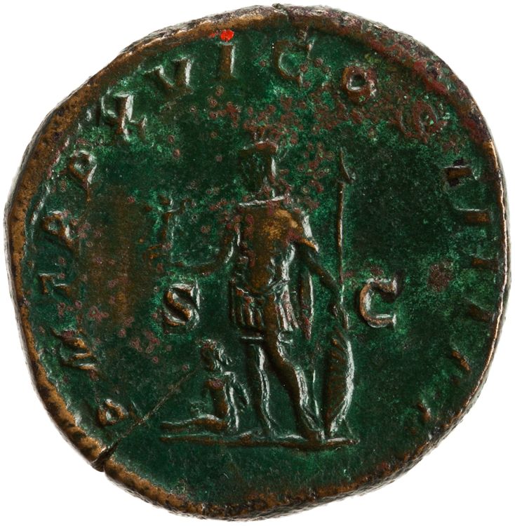 RIC IV Caracalla 496B, реверс, American Numismatic Society (ans)