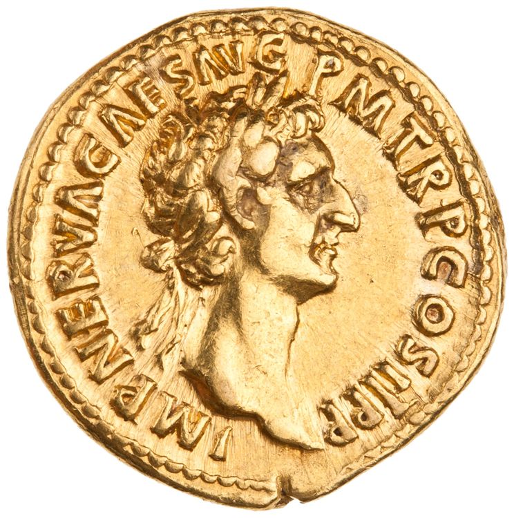 RIC II Nerva 3 (aureus), obverse, American Numismatic Society (ans)