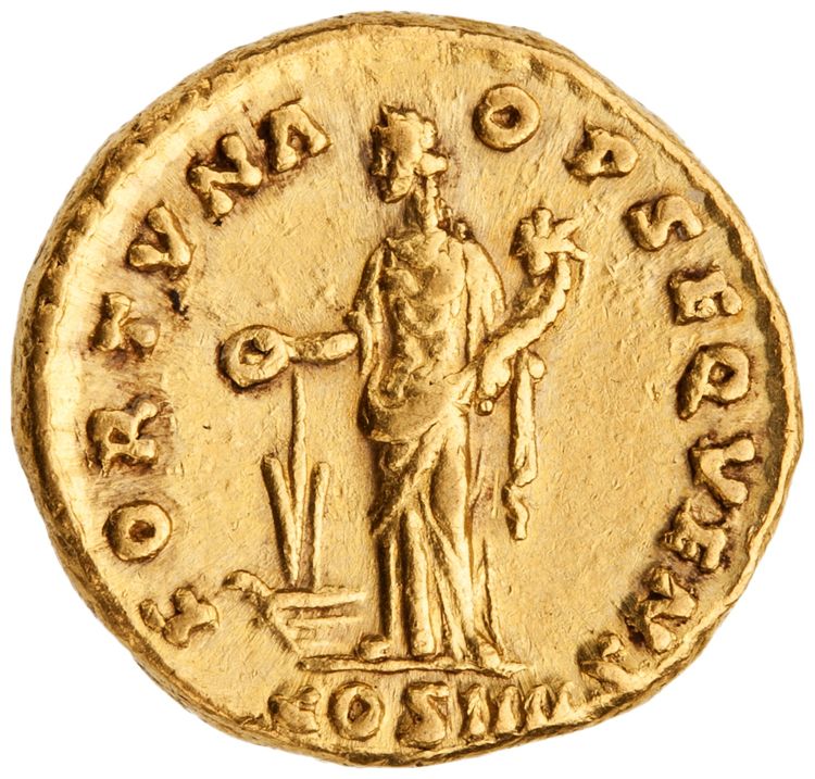 RIC III Antoninus Pius 286B, реверс, American Numismatic Society (ans)