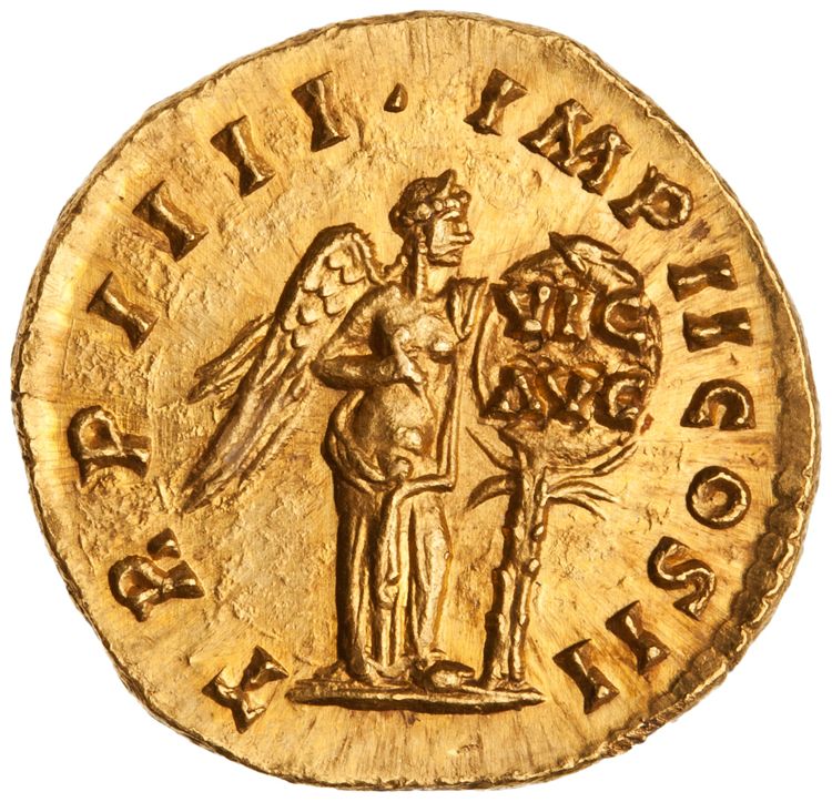 реверс RIC III Marcus Aurelius 525