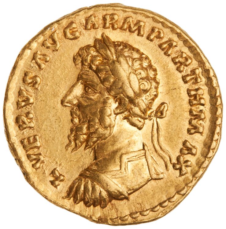 аверс RIC III Marcus Aurelius 565