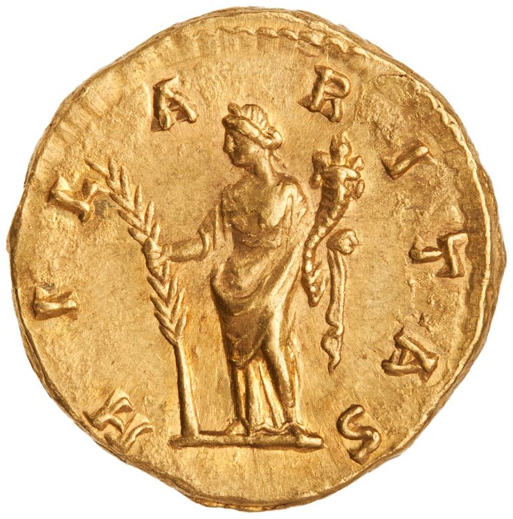реверс RIC III Marcus Aurelius 610