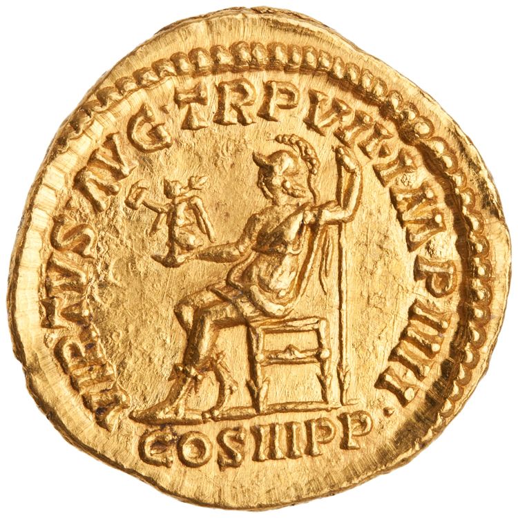 RIC III Commodus 41, reverse, American Numismatic Society (ans)