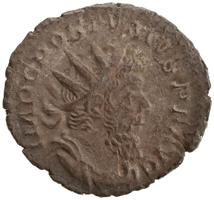 RIC V Postumus 75, obverse, American Numismatic Society (ans)