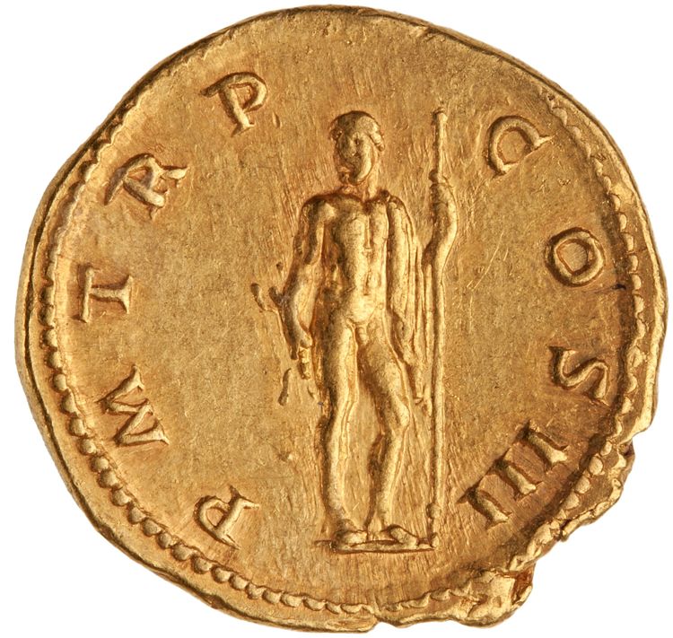 reverse RIC II Hadrian 63c (aureus)