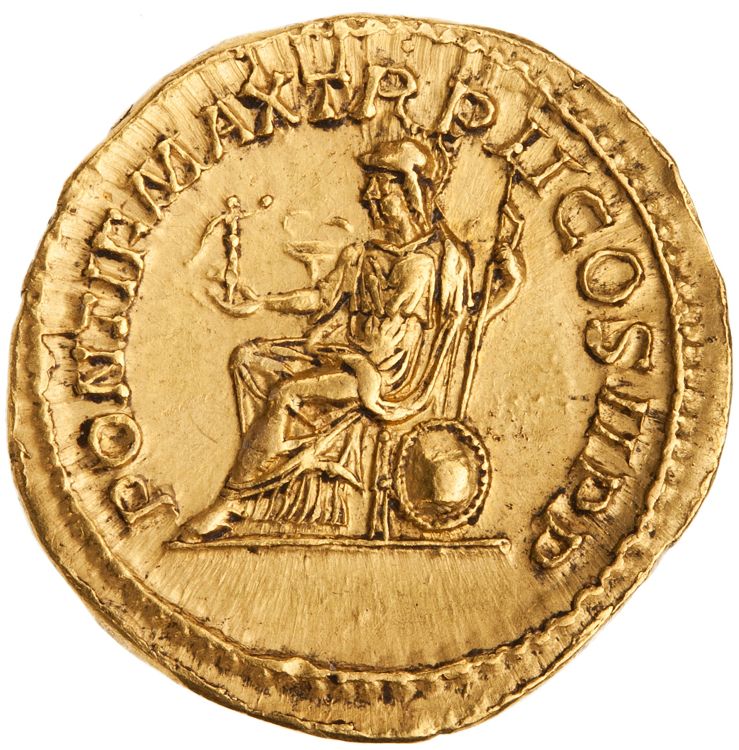 RIC IV Elagabalus 25, реверс, American Numismatic Society (ans)