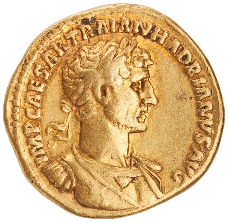 аверс RIC II Hadrian 43B