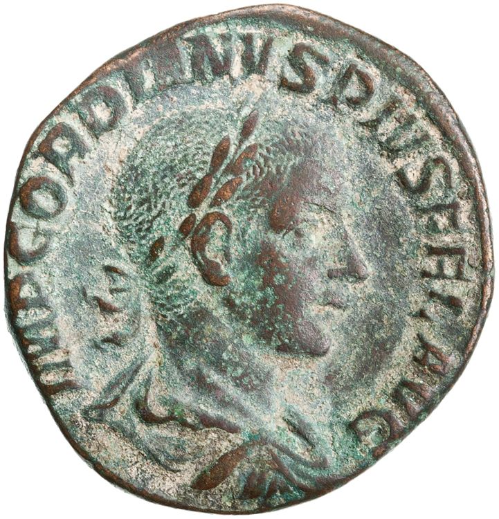 RIC IV Gordian III 299A, аверс, American Numismatic Society (ans)