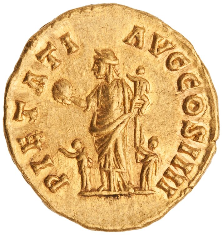 RIC III Antoninus Pius 302B, реверс, American Numismatic Society (ans)