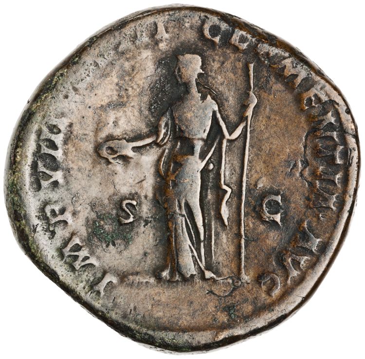 RIC III Marcus Aurelius 1160, reverse, American Numismatic Society (ans)